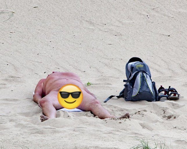 Caught nude beach