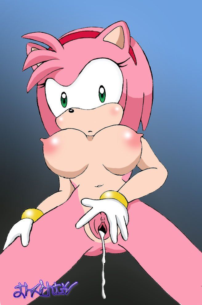 Sonic amy pissing