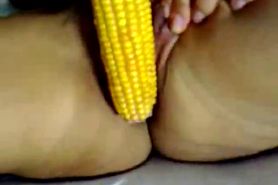 Corn milf deep pussy fuck
