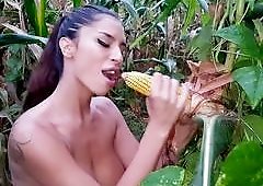 Bullet reccomend masturbating with stick butter corn