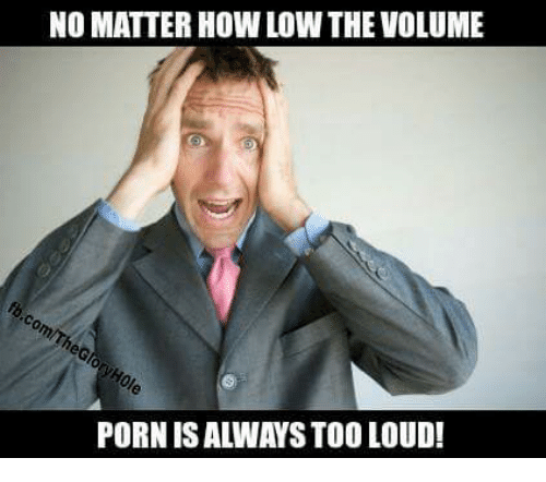 Being too loud