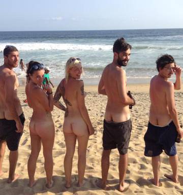 best of Nude beach caught