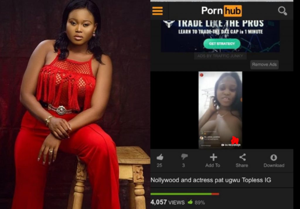 best of Ugwu nollywood topless actress